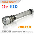 Maxtoch HIDX13 puissance élevée 6800 Lumens à longue distance cachaient 75W